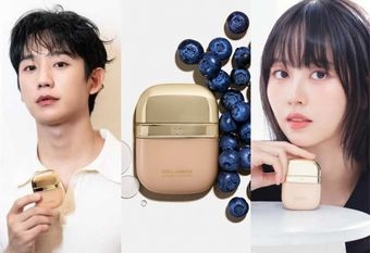 【Dolce & Gabbana】重磅升級底妝明星商品 全新推出 「天生美膚 藍莓精萃粉露 (SPF)」 夏日打造水潤防護原生肌