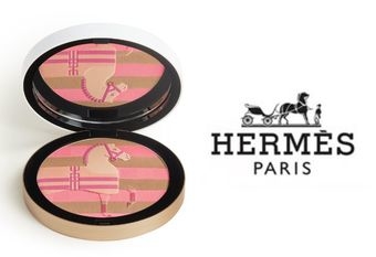 【HERMÈS 愛馬仕】BEAUTÉ HERMÈS ROCABAR - 絲柔粉妝煥顏蜜粉餅