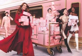 【LANCÔME 蘭蔻】粉燦聖誕 奢幻啟程 蘭蔻90週年限定彩妝系列