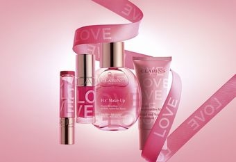 【CLARINS 克蘭詩】情人節限定 擁愛之名系列 四款彩妝明星品一次收齊