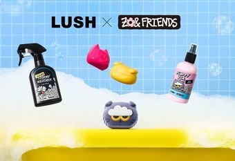 【LUSH】 ZO&FRIENDS 與 LUSH 相遇 推出首個亞洲限定聯乘系列！
