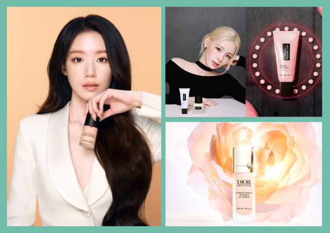 《女神級底妝降臨💘》舒華×薇娟同款底妝揭曉、DIOR再生光燦隔離、CELINE霧光潤唇膏>>