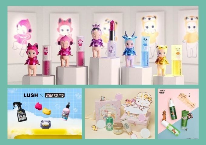 《萌力聯名美妝💘》LUSH×ZO FRIENDS、植村秀×Sonny Angel、SABON×Hello Kitty、牛爾×奶油貓啾咪，限定收藏清單快收>>