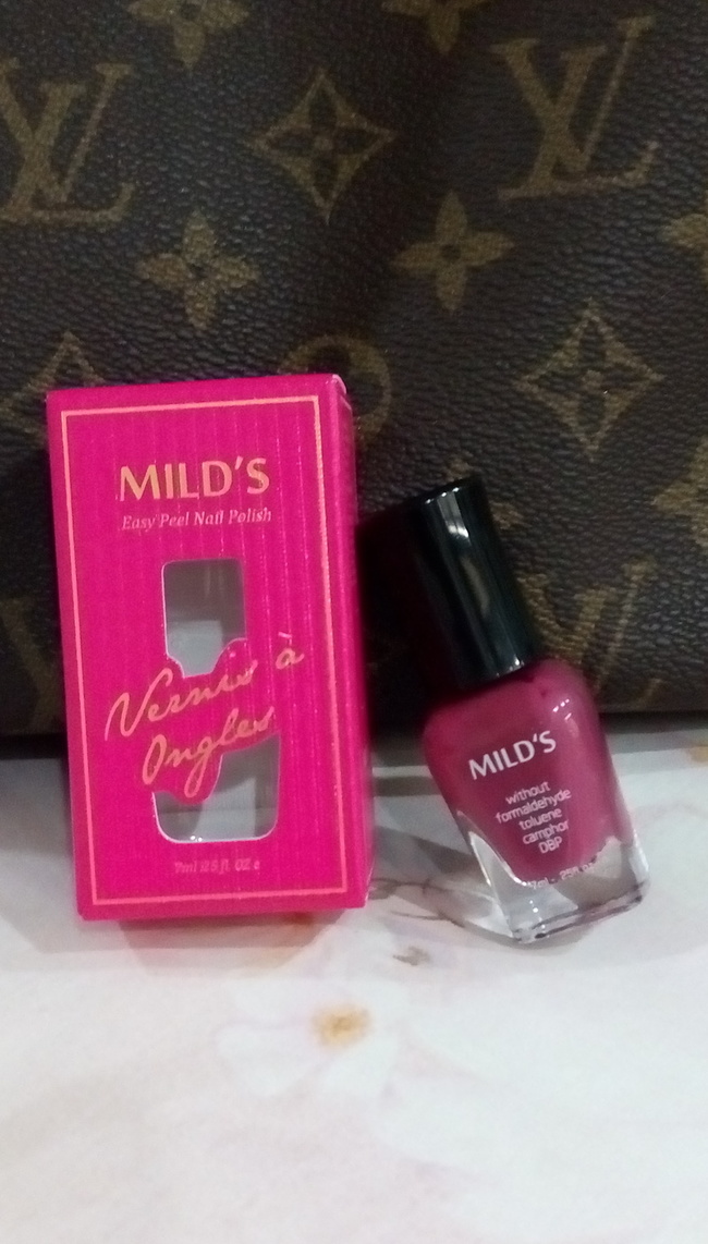 【❤美妝】MILD’S 曼思-環保無負擔✭水性可剝式健康指甲油