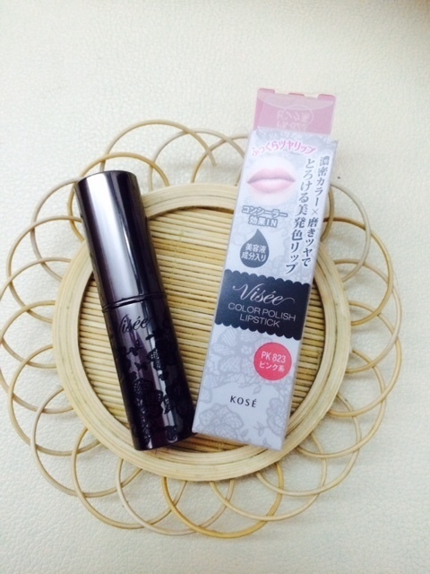超夯日系平價彩粧品牌。VISEE絕色濃唇膏。開架必買唇膏。